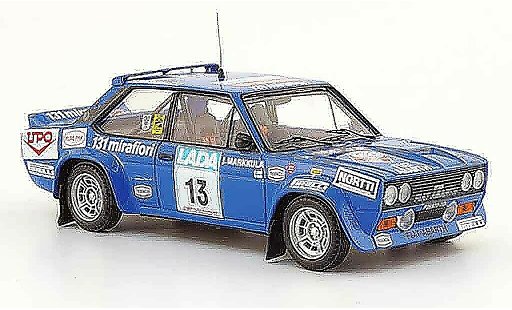 Fiat 131 Abarth 1/43 Trofeu No.13 Rally Finnland 1977 coche miniatura