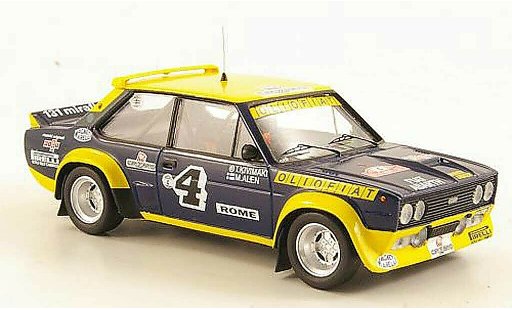 Fiat 131 Abarth 1/43 Trofeu No.4 OlioRally Monte Carlo 1977 coche miniatura