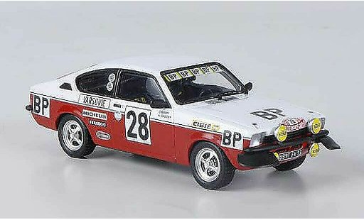 Opel Kadett C GT/E 1/43 Trofeu No.28 BP H.Greder/Celigny Rally Monte Carlo 1977 coche miniatura