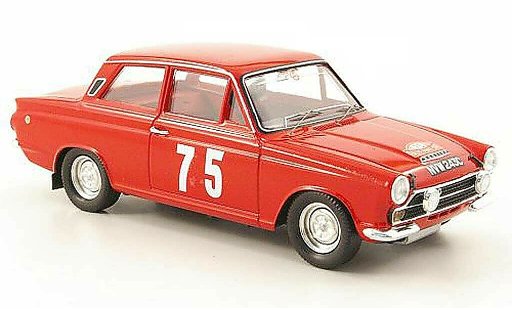 Ford Cortina Rally 1/43 Trofeu MKI No.75 Clark/Melia Monte Carlo 1966 coche miniatura