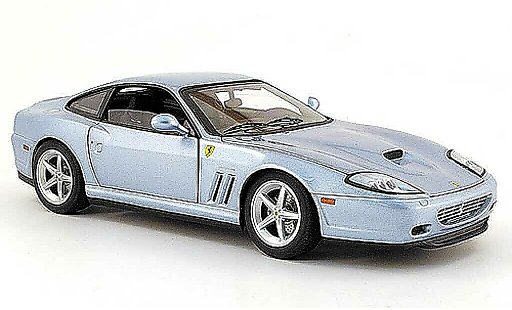 Ferrari 575 M 1/18 Hot Wheels maranello azul bad boys ii coche miniatura