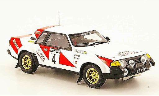 Toyota Celica Rally 1/43 Bizarre 2000 gt no.4 ganador rallye neuseeland 1982 coche miniatura