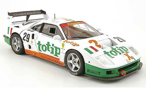 Ferrari F40 LM 1/18 Hot Wheels competizione no.29 totip 24h le mans 1994 coche miniatura