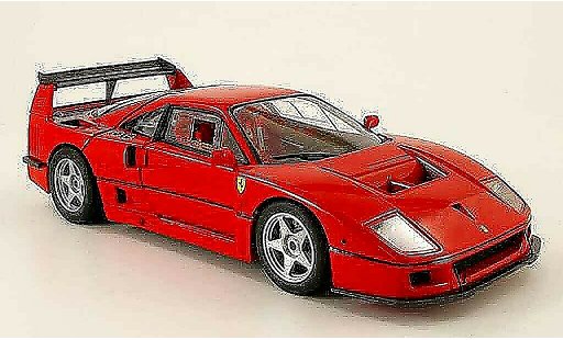 Ferrari F40 Test Car 1/18 Hot Wheels Elite competizione 1989 coche miniatura