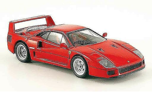 Ferrari F40 Coupe 1/43 Hot Wheels Elite rojo coche miniatura