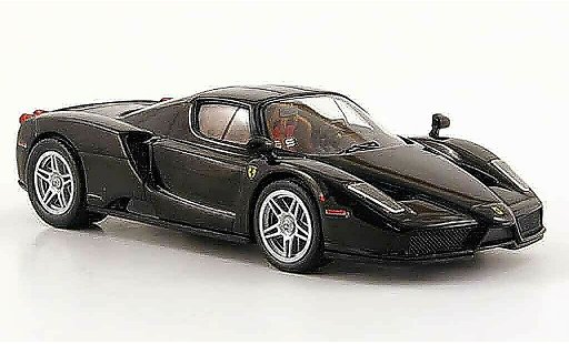 Ferrari Enzo Coupe 1/43 Hot Wheels Elite negro coche miniatura