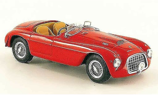 Ferrari 166 MM 1/43 Hot Wheels Elite barchetta rojo coche miniatura