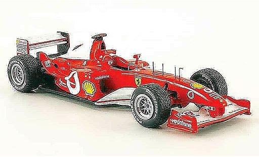 Ferrari F1 F2003 1/43 Hot Wheels Elite ga no.1 m.schumacher 2003 coche miniatura