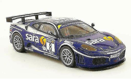 Ferrari F430 GTC 1/43 Hot Wheels Elite no.8 sara italienische meisterschaft 2007 coche miniatura
