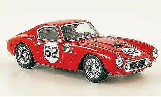 Ferrari 250 GT 1960 1/43 Hot Wheels Elite berlinetta swb no.62 coppa intereuropa coche miniatura