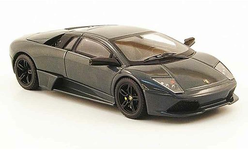 Lamborghini Murcielago LP640 1/43 Hot Wheels Elite gris coche miniatura