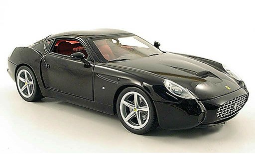 Ferrari 575 GTZ 1/18 Hot Wheels zagato negro coche miniatura