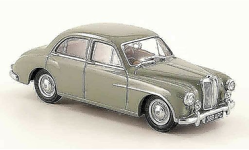 MG ZA Magnette 1/43 Oxford gris coche miniatura