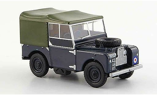 Land Rover 80 Base 1/43 Oxford RAF azul oliv coche miniatura