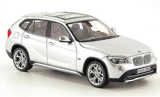 Bmw X1 E84 1/43 Schuco gris metallisee 2009 coche miniatura