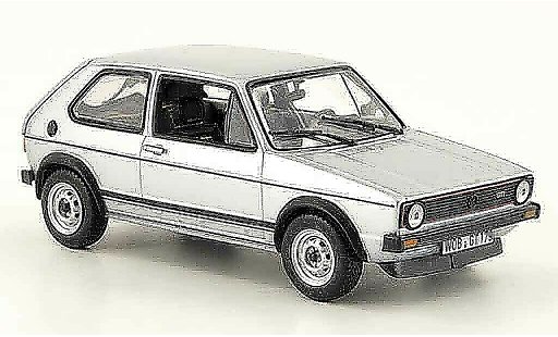 Volkswagen Golf GTI 1/43 Norev gris metallisee 1976 coche miniatura