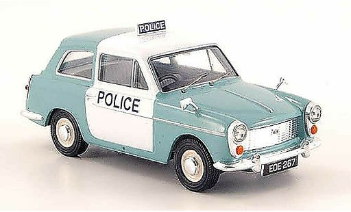 Austin A40 police 1/43 Vanguards Farina Birmingham Polic&iacute;a (UK) coche miniatura