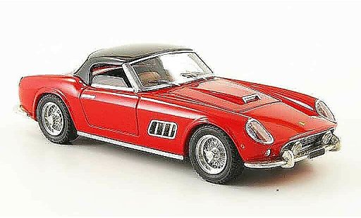 Ferrari 250 GT 1960 1/43 Look Smart california lwb hardtop rojo negro coche miniatura