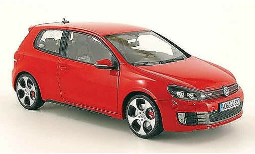 Volkswagen Golf GTI 1/18 Norev rojo 3 portes 2009 coche miniatura