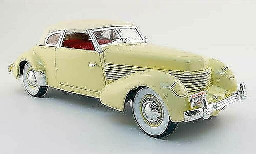 Cord 810 Sedan 1/18 Signature beige 1936 coche miniatura