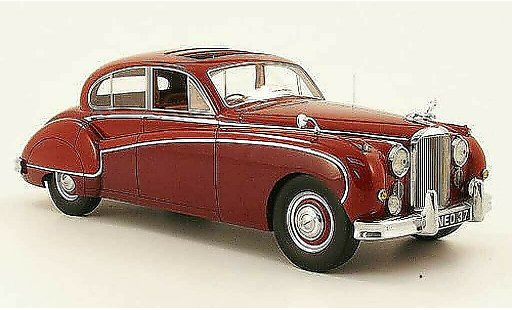 Jaguar MK 8 1/18 Neo rojo/rojo rechtslenker 1957 coche miniatura