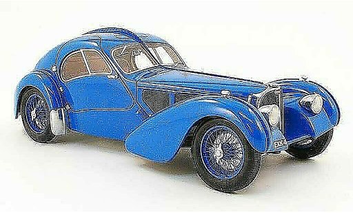 Bugatti 57 Atlantic 1/18 Neo SC azul 1938 coche miniatura