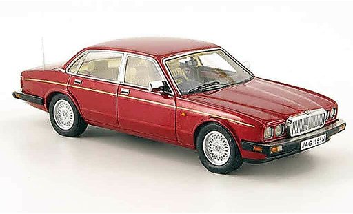 Jaguar XJ 40 1/43 Neo sovereign rojo 1990 coche miniatura