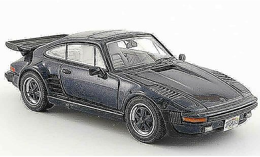 Porsche 911 Turbo 1/43 Neo SE Flatnose azul 1987 coche miniatura