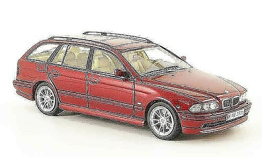 Bmw 520 touring 1/43 Neo i (E39) rojo 2002 coche miniatura
