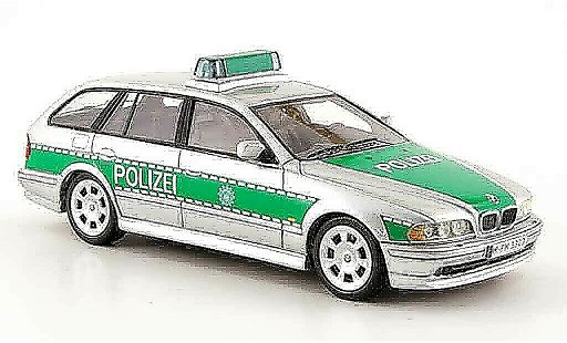 Bmw 530 police 1/43 Neo i Touring (E39) Alemania 2002 coche miniatura