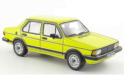 Volkswagen Jetta I 1/43 Neo amarillo 4 portes 1980 coche miniatura