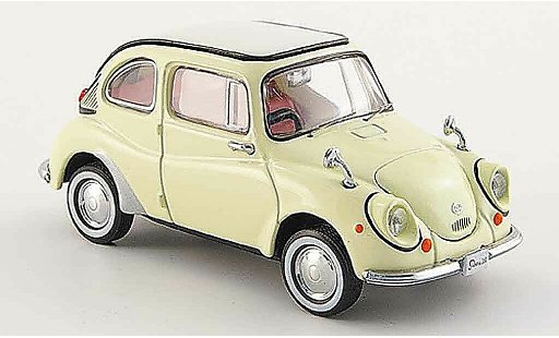 Subaru 360 Base 1/43 Ebbro beige 1963 coche miniatura