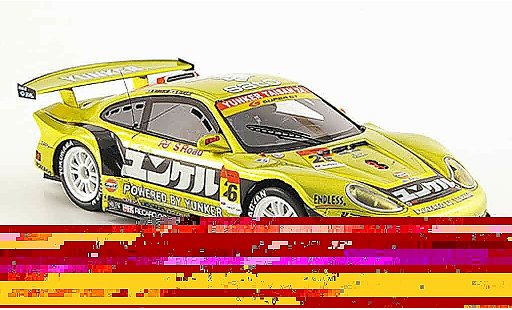 Porsche 911 GT3 CUP 1/43 Ebbro 2008 No.26 Yunker Super GT 300 coche miniatura