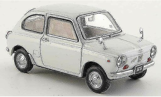 Subaru R2 Super Deluxe 1/43 Ebbro blanco 1969 coche miniatura