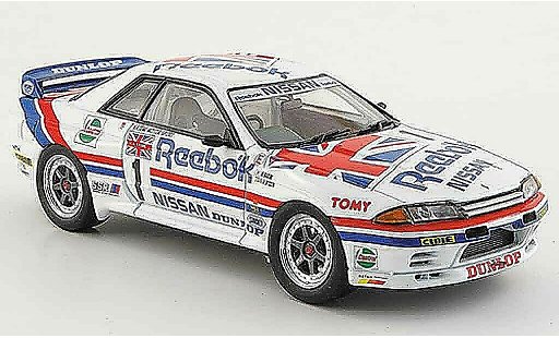 Nissan Skyline R32 1/43 Ebbro GT R Gr.A No.1 Reebok 1990 coche miniatura