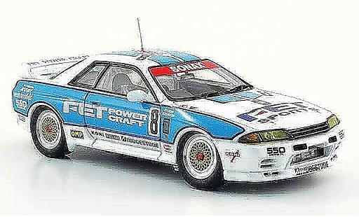 Nissan Skyline R32 1/43 Ebbro GT R No.8 FET Gruppe A 1993 coche miniatura