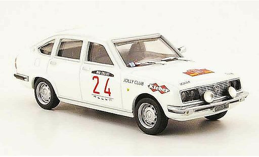 Lancia Beta berline 1/43 Pego 1800 lx no.24 rallye elba 1973 coche miniatura