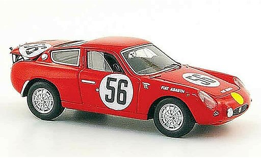 Fiat 700 Abarth 1/43 Spark S No.56 Masson Zeccoli 24h Le Mans 1962 coche miniatura