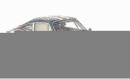 Porsche 911 S 1/43 Spark S No.36 Olin Ski 24h Le Mans 1971 coche miniatura