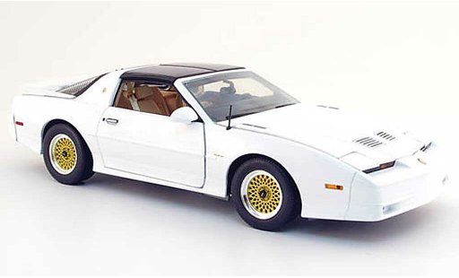 Pontiac Trans Am 1989 1/18 Greenlight turbo (tta) blanco coche miniatura