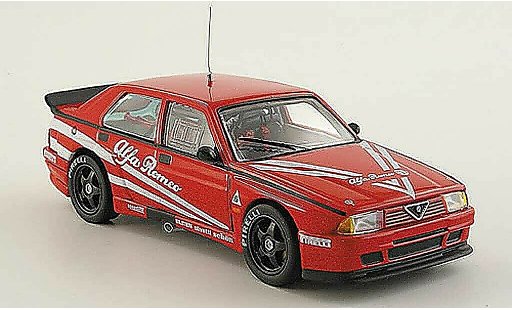Alfa Romeo 75 turbo 1/43 M4 Evoluzione Prova rojo 1988 coche miniatura