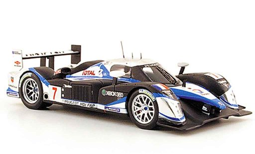 Peugeot 908 2009 1/43 Provence Moulage hdi fap no.7 24h le mans coche miniatura
