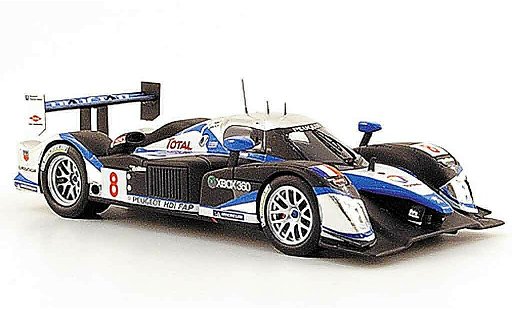 Peugeot 908 2009 1/43 Provence Moulage hdi fap no.8 24h le mans coche miniatura