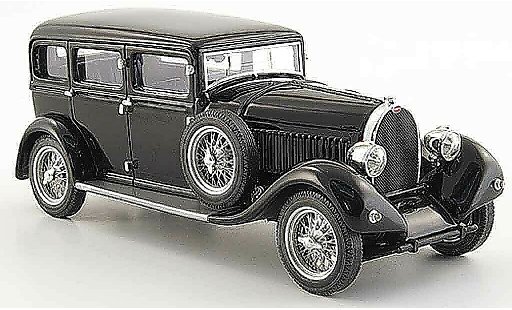 Bugatti 46 limousine 1/43 Luxcar negro 1 coche miniatura