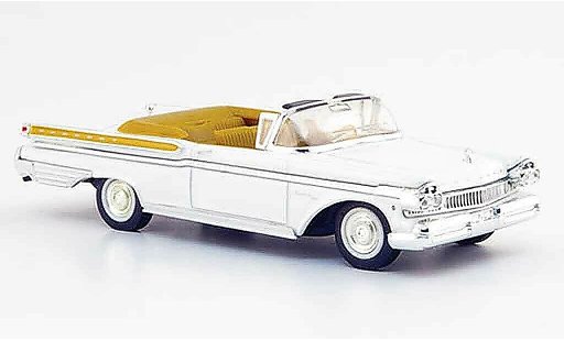 Mercury Turnpike Base 1/43 Yat Ming Cruiser blanco 1957 coche miniatura