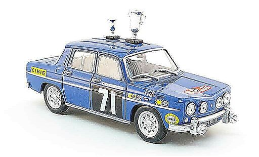 Renault 8 Gordini 1/43 Eligor no.71 rallye marokko 196 coche miniatura