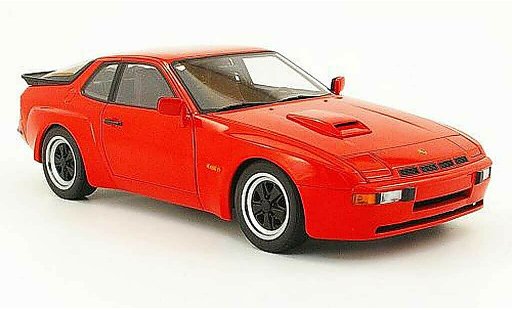 Porsche 924 1980 1/18 Autoart carrera gt rojo coche miniatura