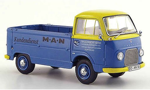 Ford Taunus FK 1000 1/43 Schuco Transit MAN Kundendienst coche miniatura