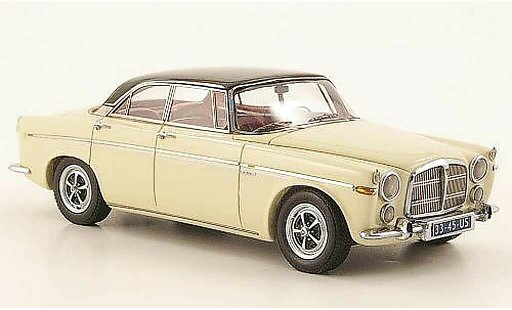 Rover P5B Coupe 1/43 Neo blanc creme/negro-gris 1971 coche miniatura