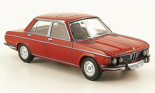 Bmw 2800 berline 1/43 Neo E3 rojo 1973 coche miniatura